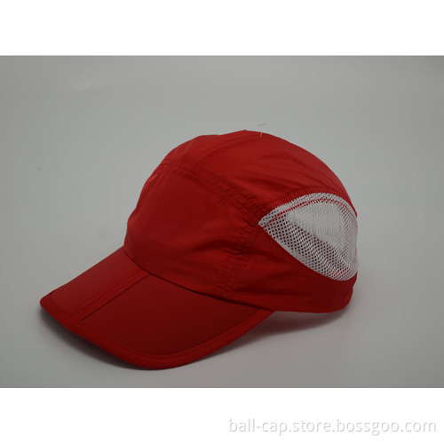 microfiber soft and breathable running cap